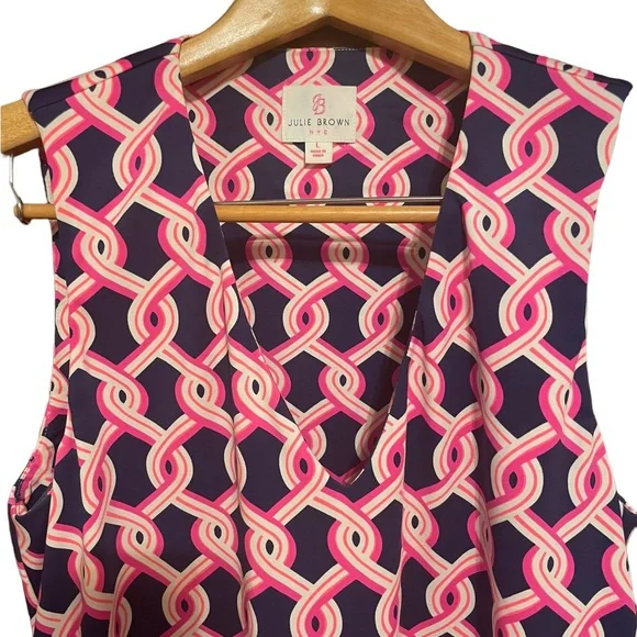 JB Julie Brown Dress Size L - Picture 4 of 7